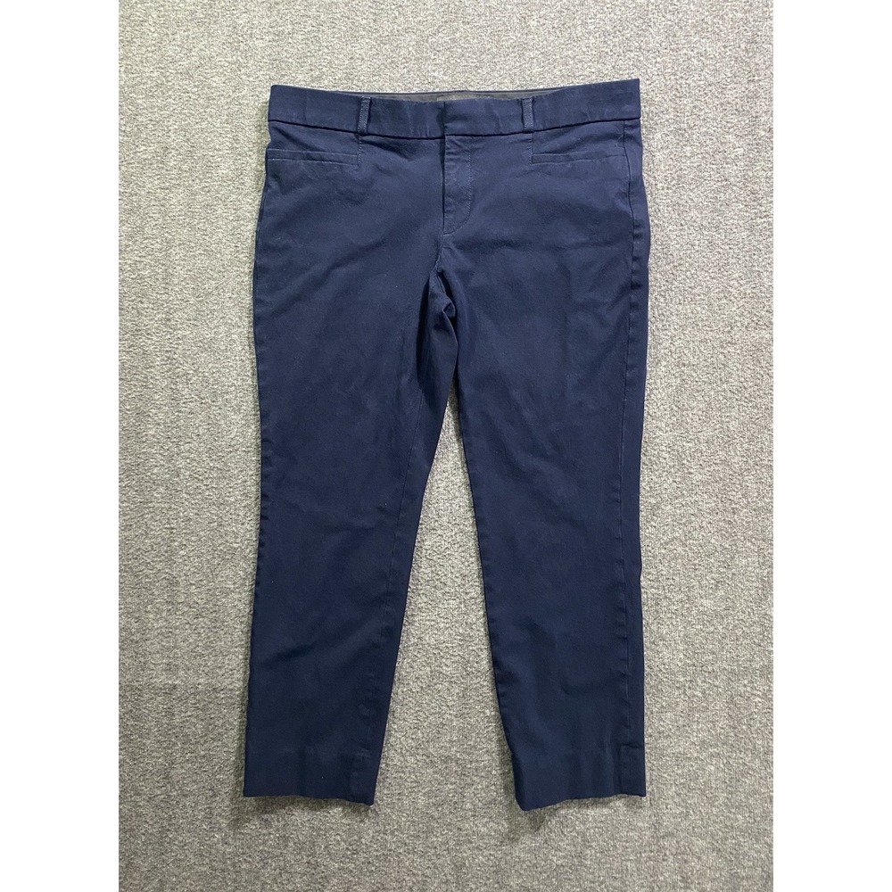 Banana Republic Pants Womens Sloan Navy Blue Casual Career Size 8